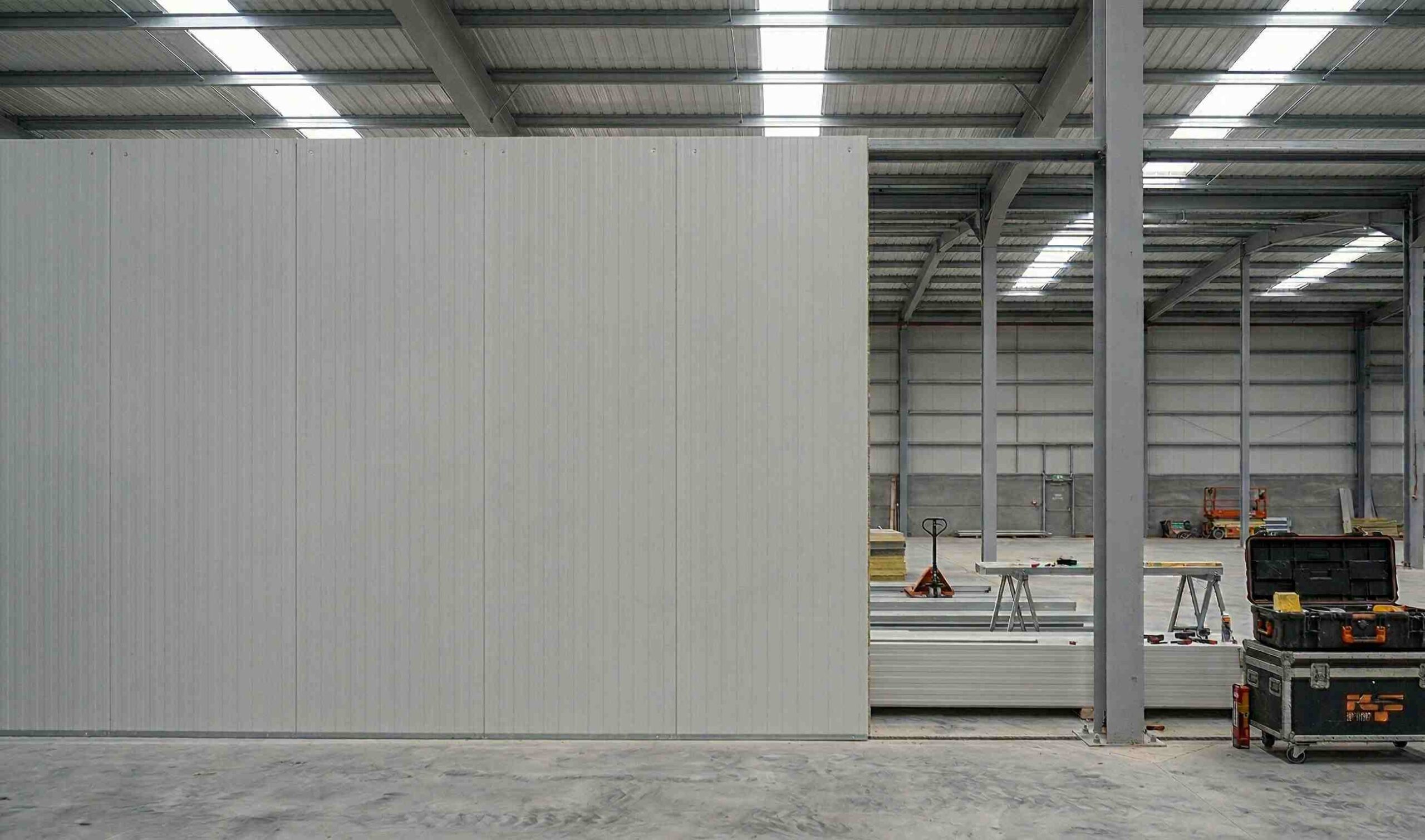 Paneles sándwich aislantes para sectorización: qué deben cumplir