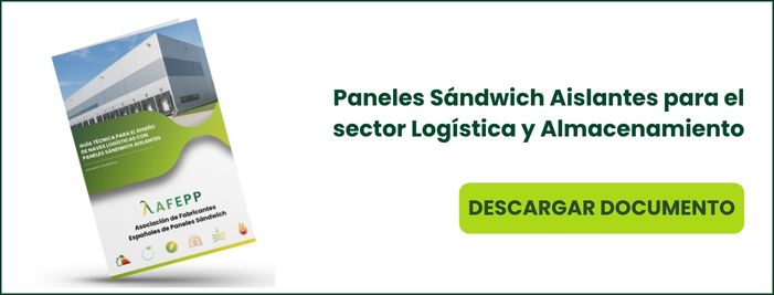 CTA - Paneles Sándwich Aislantes para el sector Logística y Almacenamiento
